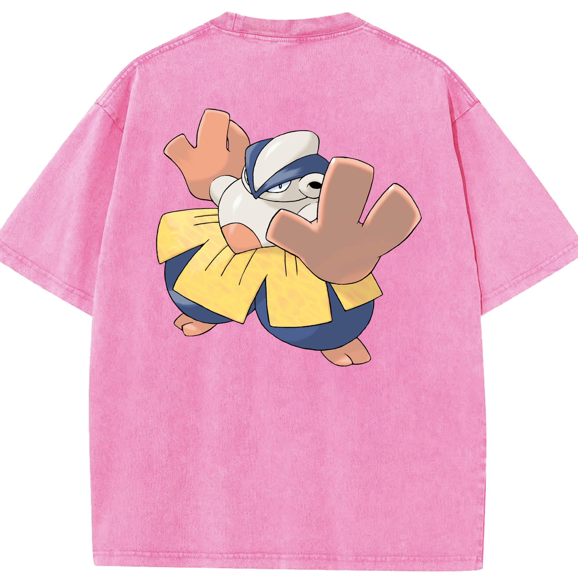 （画像用） ポケットモンスター Pokémon 綿100% ヴィンテージ風 半袖Tシャツ（背面プリント）